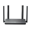 Router TP-Link Gigabit Ethernet de Banda Dual EX141, WiFi 6 Inalámbrico, 1201Mbit/s, 4x RJ-45, 2.4/5GHz, 4 Antenas Externas NIC-4505 SKU: EX141