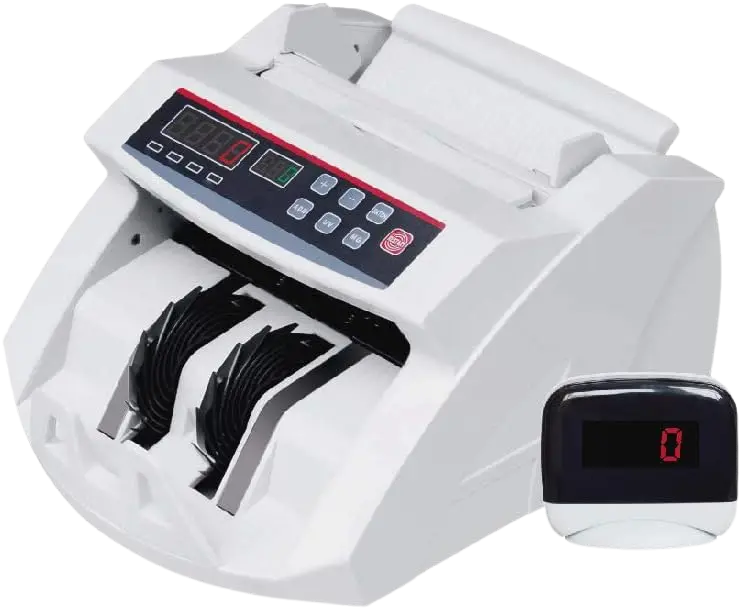 Nextep Contadora de Billetes con Detector Magnético UV NE-206, Blanco SKU: NE-206