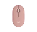 Mouse Logitech Óptico Pebble 2 M350s, Tipo C Inalámbrico, RF + Bluetooth, 4000DPI, Rosa SKU: 910-007048