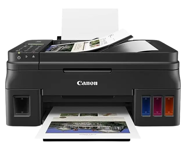 Multifuncional Canon PIXMA G4110 Color, Sistema de Tinta Continua Impresora Copiadora Fax SKU: 5290B004AA