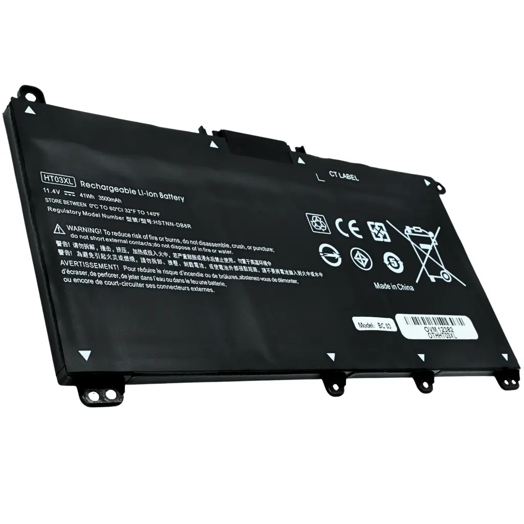 OTHHT03XL Bateria 11.55V 41.9Wh/3630mAh para HP Pavilion 14-CE 14-CF 14-cm 14-CK 14-DF 14-MA 15-DA 15-CS 15-DB HP 240 245 250 255 G7 340 348 G5 HT03XL marca Ovaltech SKU: OTHHT03XL