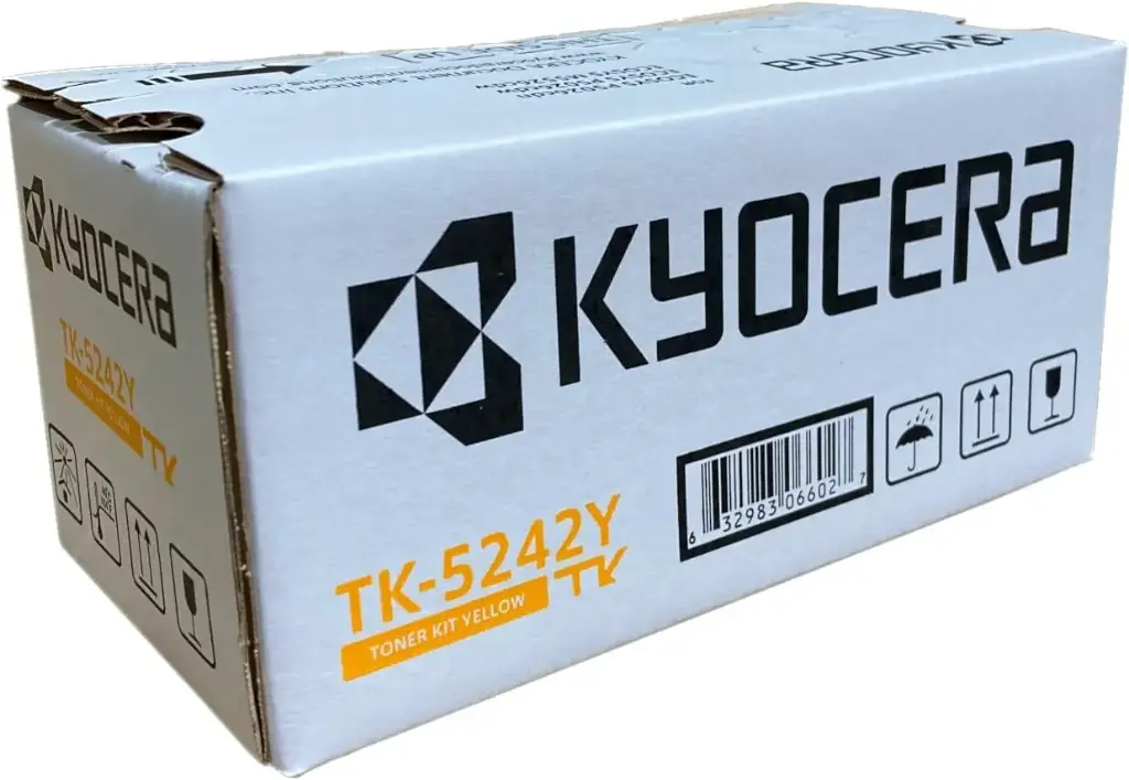 TK5242Y Original Tóner Kyocera TK-5242Y Amarillo, 	ECOSYS P5026cdw 3,000 Páginas SKU: 1T02R7AUS0