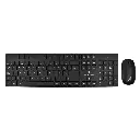 Kit de Teclado y Mouse Perfect Choice Dust, Inalámbrico, USB, Negro (Español) Antiderrames KB-1015 SKU: PC-201281
