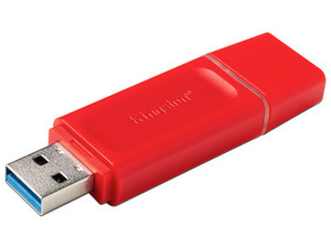 Memoria USB Kingston DataTraveler Exodia, 64GB, USB 3.2, Rojo RAM-3956 SKU: KC-U2G64-7GR
