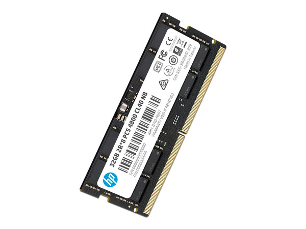 [6H311AA] Memoria RAM HP X1 6H311AA DDR5, 4800MHz, 32GB, PC5-4800 Non-ECC, CL40, SO-DIMM 1.1V Con plataformas AMD e Intel en DDR5 SKU: 6H311AA 