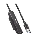 Cable Adaptador SATA a USB 3.0 | SATA 3.0/2.0 | Soporta HDD y SSD de 2.5" | Soporta S.M.A.R.T, TRIM, UASP | No Requiere Adaptador de Corriente | Cable 50 cm. SKU: 70609