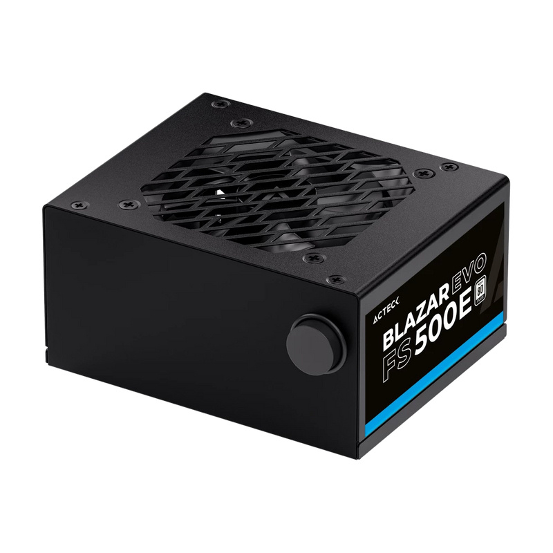 [ES-05002E] Fuente de Poder SLIM Acteck BLAZAR EVO FS500E Non 80 PLUS, 20+4 pin SFX, 120mm, 500W CSP-575 SKU: ES-05002E