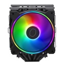 Disipador CPU Cooler Master Hyper 622 Halo, 120mm, hasta 2050RPM, Negro, Socket S-1851, S-1700, S-1200, S-AM5, S-AM4, SKU: RR-D6BB-20PA-R1