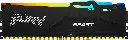Memoria RAM UDIMM Kingston Fury Beast RGB DDR5, 5200MHz, 8GB, Non-ECC, CL40, XMP 1RX16 40-40-40 1.25V 288-pin 16Gbit SKU: KF552C40BBA-8