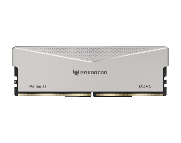 Kit Memoria Ram Acer Predator Palas II 6000MHz, 32GB - 2 x 16GB CL32, Non-ECC, U-DIMM 1.2V DDR5 XMP Plata SKU: BL.9BWWR.374