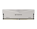 Kit Memoria Ram Acer Predator Palas II 6000MHz, 32GB - 2 x 16GB CL32, Non-ECC, U-DIMM 1.2V DDR5 XMP Plata SKU: BL.9BWWR.374
