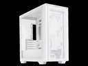 Gabinete ASUS A21 Case con Ventana, Mini-Tower, Micro ATX/Mini-ITX, USB 3.0, sin Fuente/Ventiladores Instalados, Blanco SKU: A21 ASUS CASE/WHT