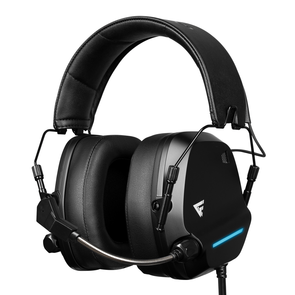 Game Factor Audífonos Gamer HSG550, Alámbrico, 2.3 Metros, Conector USB, Negro SKU: HSG550