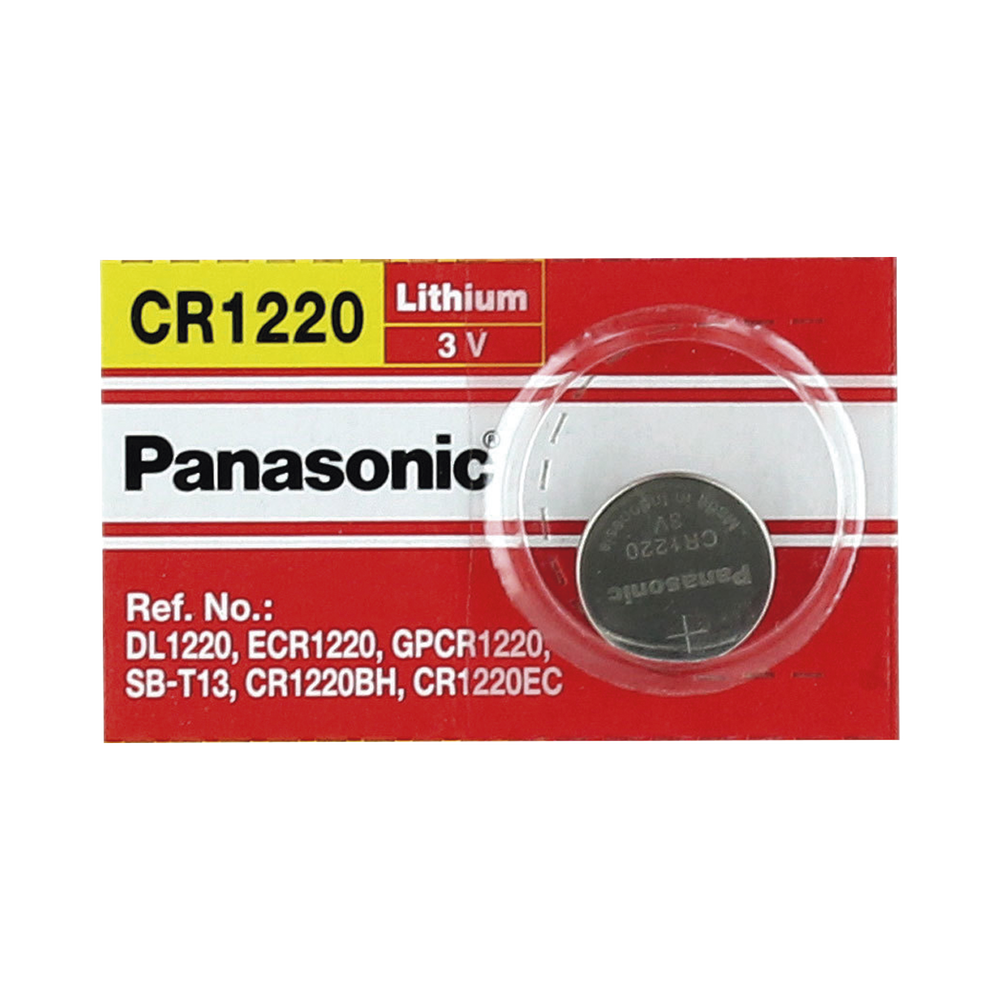 [CR1220P] Batería de Litio tipo Moneda 3V @ 35mAh / Recomendado para DVR´s epcom y HIKVISION (No Recargable) Bateria para DVR SKU: CR1220P