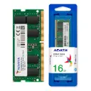 Memoria Ram Adata 2666MHz, 16GB, PC4-21300, CL19, Non-ECC, SO-DIMM 1.2V RAM-3605 DDR4 SKU: AD4S266616G19-SGN