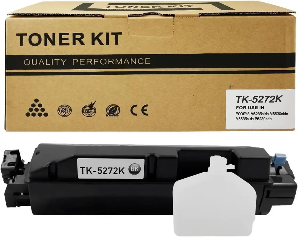 TK5272K Original Tóner Kyocera TK-5272K Negro, ECOSYS M6230cidn ECOSYS M6630cidn, ECOSYS P6230cdn 8,000 Páginas SKU: 1T02TV0US0