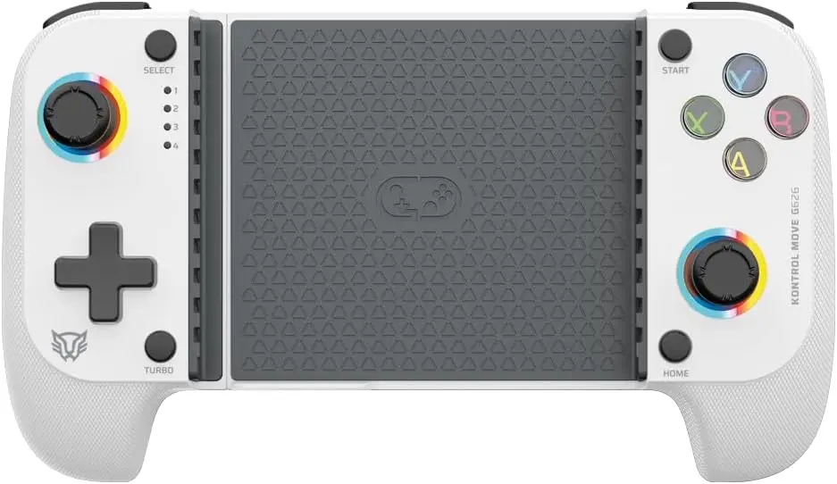 Balam Rush Gamepad Kontrol Move G626 B, Inalámbrico, Bluetooth, Blanco, Puerto de Carga Tipo C, CONBLR070, Control Inalambrico, Gamepad para Móvil Inalámbrico SKU: BR-940481