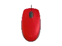 Mouse Logitech Óptico M110 Silent, Silencioso  Alámbrico, USB, 1000DPI, Rojo SKU: 910-006755