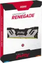 Memoria UDIMM RAM FURY Renegade Silver/Black XMP DDR5, 7200MHz, 24Gb (1x24GB), CL38, Non-ECC Unbuffered DIMM (Single Module) 1RX8 38-44-44 1.45V 288-pin 24Gbit SKU: KF572C38RS-24