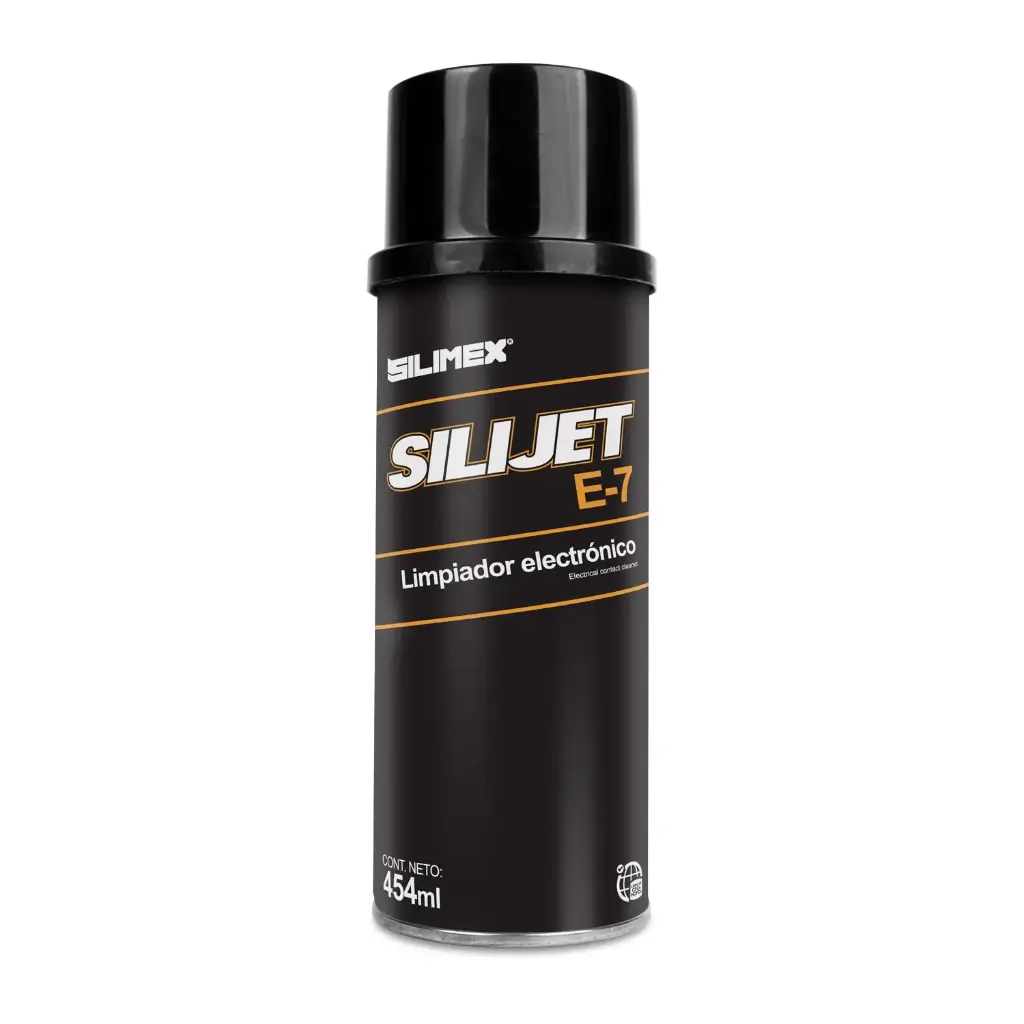 Limpiador Electrónico de Alto Poder, Silimex Repelente al Polvo, 454ml, CN-2961 SKU: SILIJET E-7 PLUS