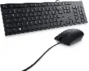 Kit de Teclado y Mouse Dell KM300C, Alámbrico, Multimedia, USB, Negro (Español) (Ñ) KB-927 SKU: 580-AKKW