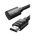 Cable de extensión HDMI 8K / 1 Metro / Macho a Hembra / HDMI 2.1 / 8K@60Hz / Núcleo de Cobre Puro 28AWG / Soporta la Conexión de hasta 3 Metros de largo en HDMI 2.1 UGREEN SKU: 40447