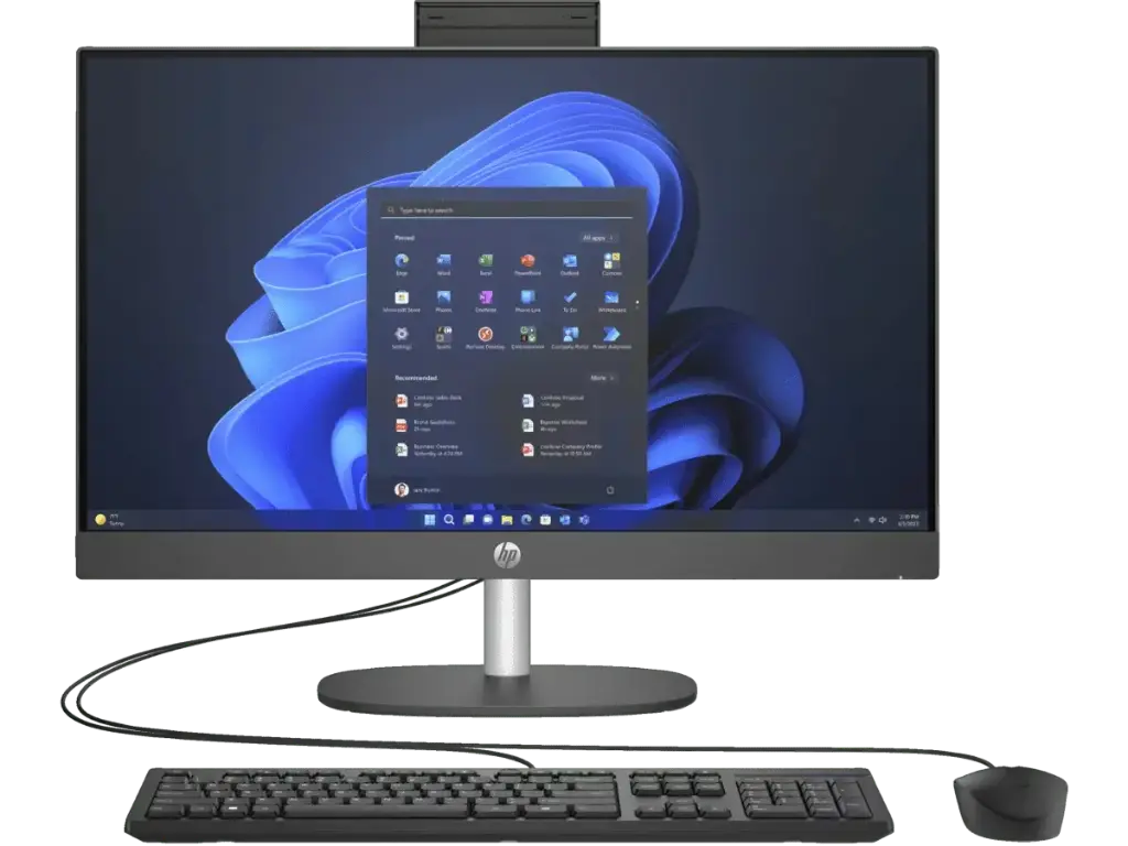 Computadora AIO HP ProOne 240 G10 All in One 23.8", Intel Core i3-N300 1.80GHz, 8GB, 256GB SSD, Windows 11 Pro 64-bit, Negro SKU: 9P4K0LA