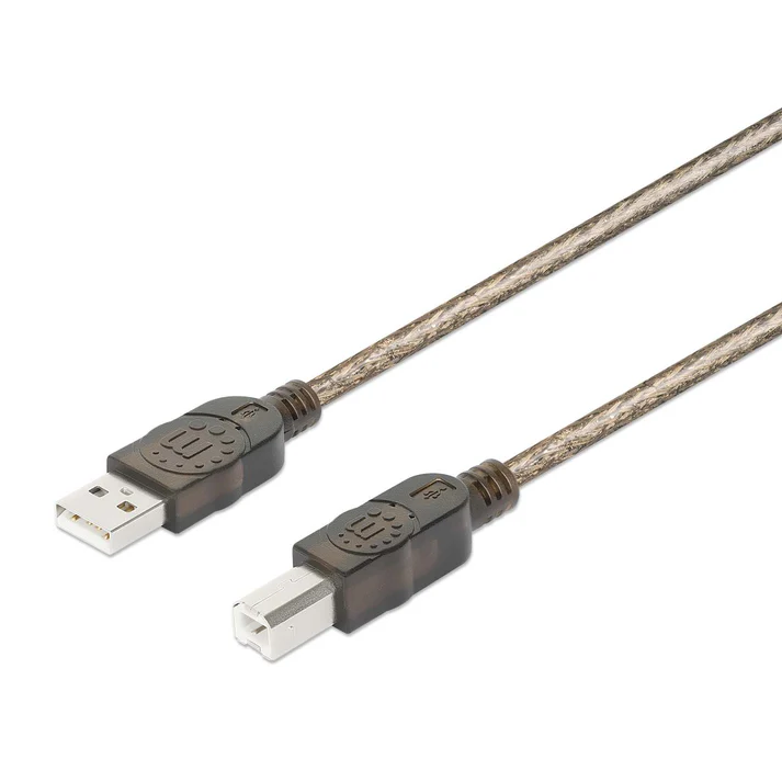 [510424] Manhattan Cable USB-A Macho - USB-B Macho, 11 Metros CB-256 SKU: 510424