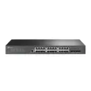 Switch TP-Link Gigabit Ethernet TL-SG3428 V1, 24 Puertos 10/100/1000Mbps + 4 Puertos SFP, 56 Gbit/s, 8.000 Entradas - Administrable SKU: TL-SG3428