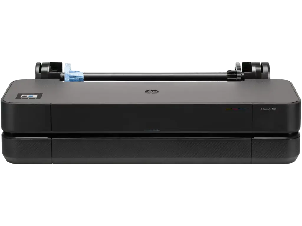 Plotter HP DesignJet T230, Serie T200, 24" Pulgadas, 61 cms, Impresora, 4 Tintas, Red, Wifi, Wifi Direct, Ethernet Gigabit, SKU: 5HB07D