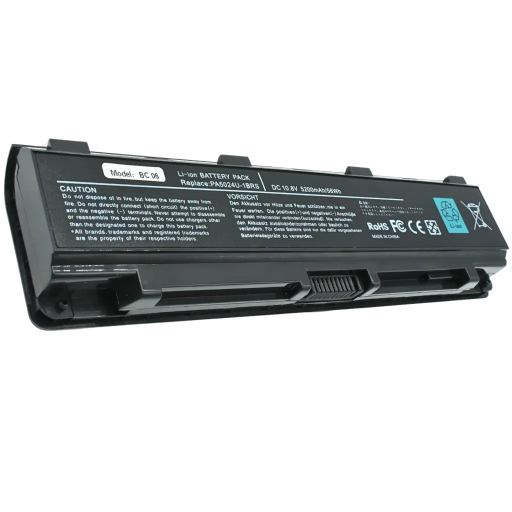 OTT5850 Bateria 10.8V 6400mAh para Toshiba Satellite C845 Series, P875 Series, L875 Series marca OvalTech SKU: OTT5850