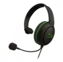 HyperX Audífonos Gamer CloudX Chat para Xbox, Alámbrico, 1.3 Metros, 3.5mm, Negro/Verde SKU: 4P5J4AA