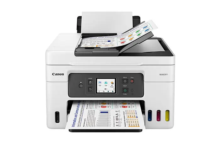 [5779C004AB] Multifuncional Canon Maxify GX4010, Color, Tinta Continua, 30 ppm B/N 18 ppm a Color, Usb, Wifi, Ethernet Impresora, Copiadora, Escáner, Fax SKU: 5779C004AB