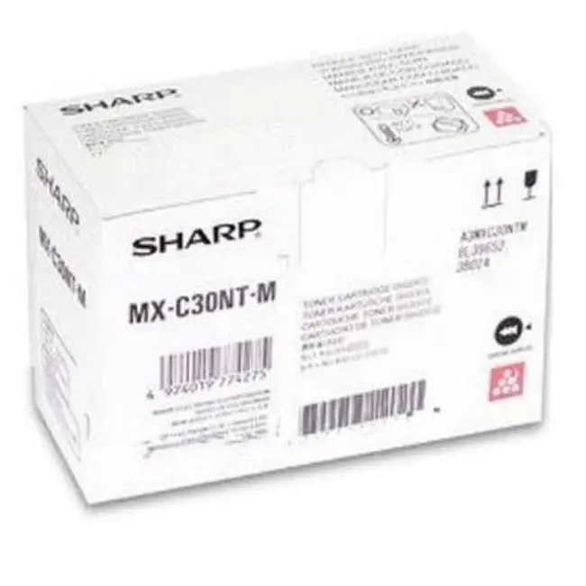 MX-C30NTM Cartucho de Tóner Magenta P/MX-C300W SKU: CSHI133