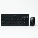 Kit de Teclado y Mouse Recargables Perfect Choice, Inalámbrico, Bluetooth, Negro (Español), Receptor Usb Tipo A, y Usb Tipo C, KB-1051 SKU: PC-201373