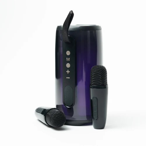 [PC-113287] Perfect Choice Bocina Portátil Con Micrófono, Cosmo, Bluetooth, Inalámbrico, 15W RMS, Negro RGB SPK-2608 SKU: PC-113287