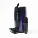 Perfect Choice Bocina Portátil Con Micrófono, Cosmo, Bluetooth, Inalámbrico, 15W RMS, Negro RGB SPK-2608 SKU: PC-113287