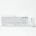 ﻿Perfect Choice, Kit de Teclado y Mouse Recargable Inalámbrico Zebrary, Inalámbrico, Bluetooth, Blanco (Español) KB-1052 SKU: PC-201380