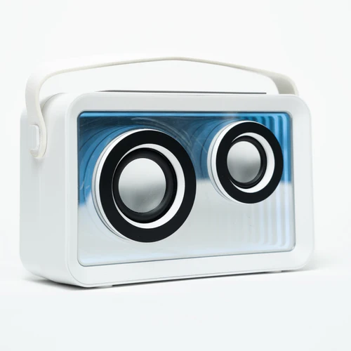 Perfect Choice Bocina Portátil Loopstar, Bluetooth, Alámbrico/Inalámbrico, USB-C, 8W, Blanco - Resistente a Polvo/Agua SPK-2634 SKU: PC-113140