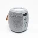 Perfect Choice Bocina Novel Drum, Bluetooth, Inalámbrico, 100W PMPO, Gris - Resistente al agua RGB SPK-2261 SKU: PC-113126