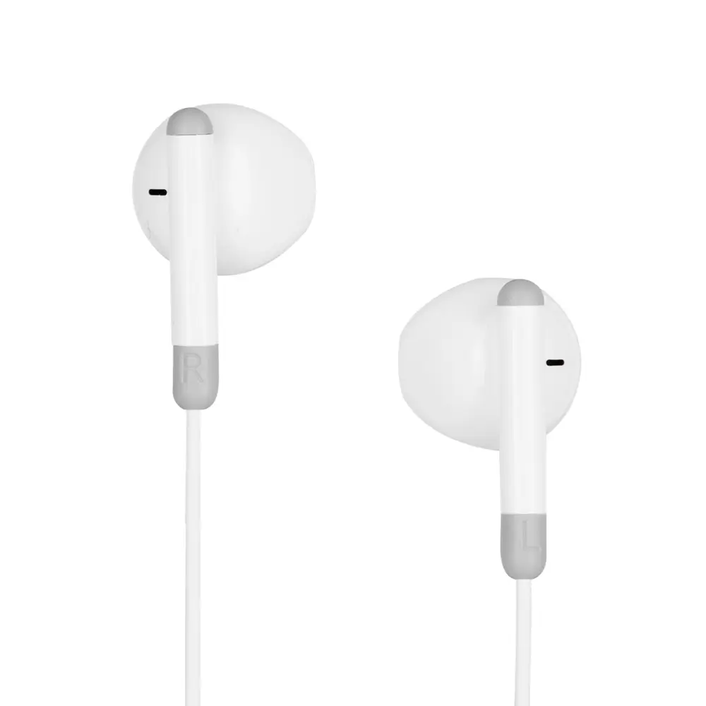 Vorago Audífonos Intrauriculares con Micrófono EP-306-WH, Alámbrico, 1.2 Metros, USB-C, Blanco SKU: EP-306-WH