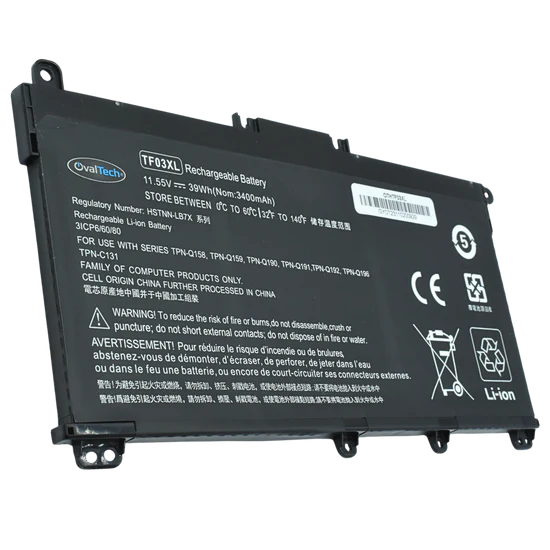 OTHTF03XL Bateria Interna (P) 11.55V para HP Pavilion 15-CC Series 15-CD Series 17-AR Series TF03XL SKU: OTHTF03XL