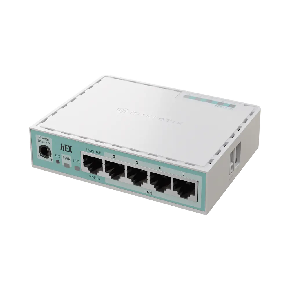 MikroTik RouterBoard E50UG, 100Mbit/s, 5 x RJ-45, 950MHz SKU: E50UG
