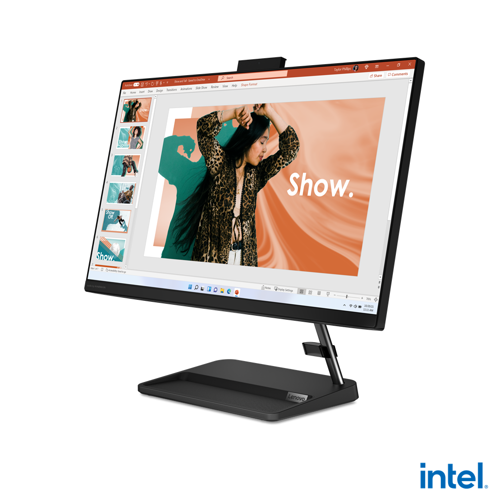 [F0GH01DULD] Lenovo IdeaCentre AIO 3 24IAP7 All in One 23.8", Intel Celeron 7305, RAM 8GB, 256GB SSD, Windows 11 Home SKU: F0GH01DULD