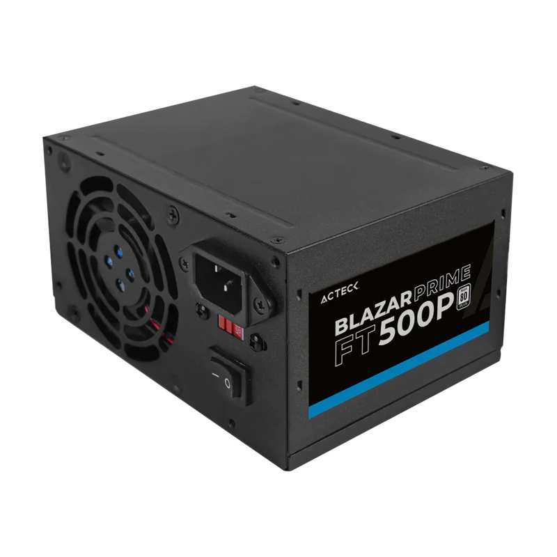 Fuente de Poder Acteck AC-938143, 24-pin ATX, 80mm, 500W CSP-574 SKU: AC-938143