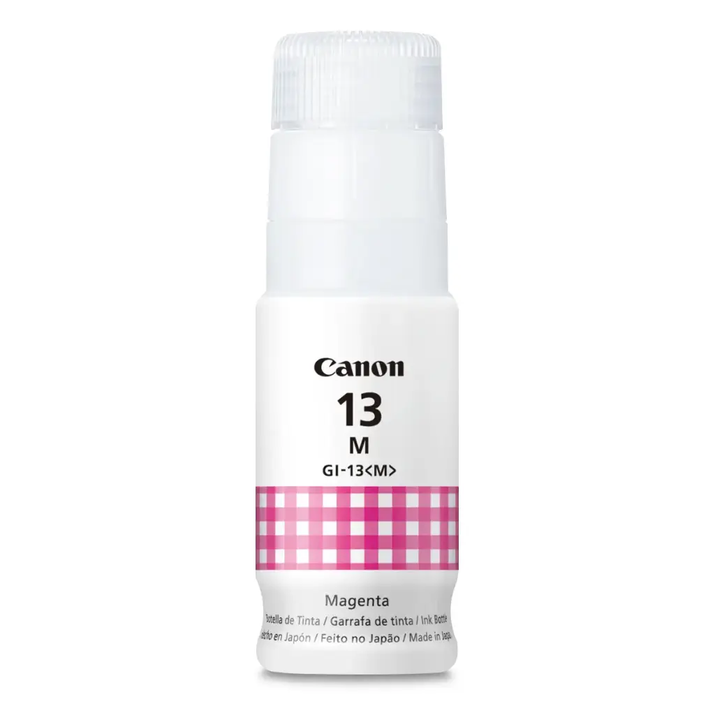GI-13 Magenta Original Bote de Tinta GI13 Canon Pixma G510, Pixma G610 70ml SKU: 4669C001AA