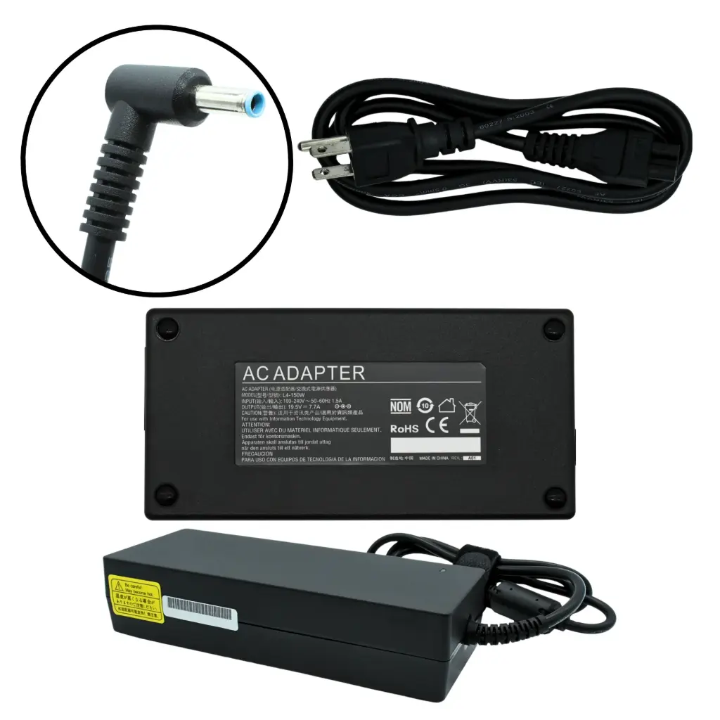 EK-L4-150W Adaptador de Corriente 150W 19.5V / 7.7A (4.5*3.0) Marca EKO, (Similar OTAC-E74 150W) SKU: EK-L4-150W