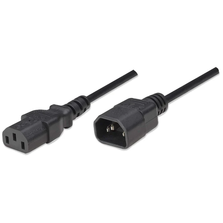 Manhattan Cable Monitor a CPU, 1.8 Metros, Negro CB-418 SKU: 301152