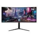 Monitor Gamer Curvo Acteck MGM34P LED 34", 3440x1440 Ultra Wide Quad HD, G-Sync/FreeSync, 165Hz, HDMI, DisplayPort, Negro, MNL-2885 SKU: BR-942539