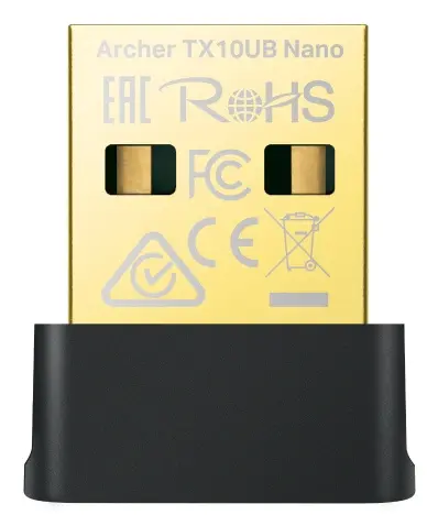 [ARCHER TX10UB NANO] TP-Link Adaptador de Red USB ARCHER TX10UB NANO, Inalámbrico, 600 Mbit/s, Doble Banda 2.4/5 GHz SKU: ARCHER TX10UB NANO